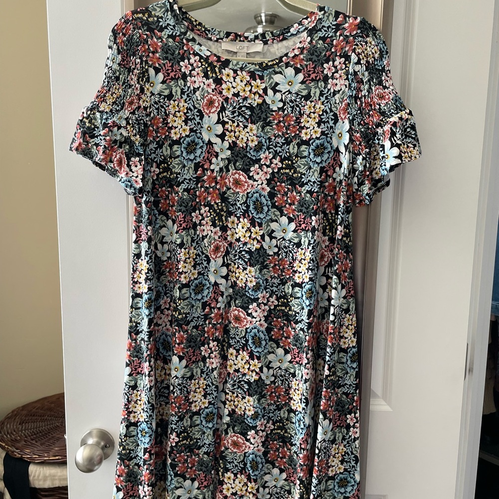 Loft Floral Dress mini